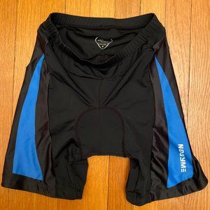 Nooym women black cyclist shorts, reinforced M